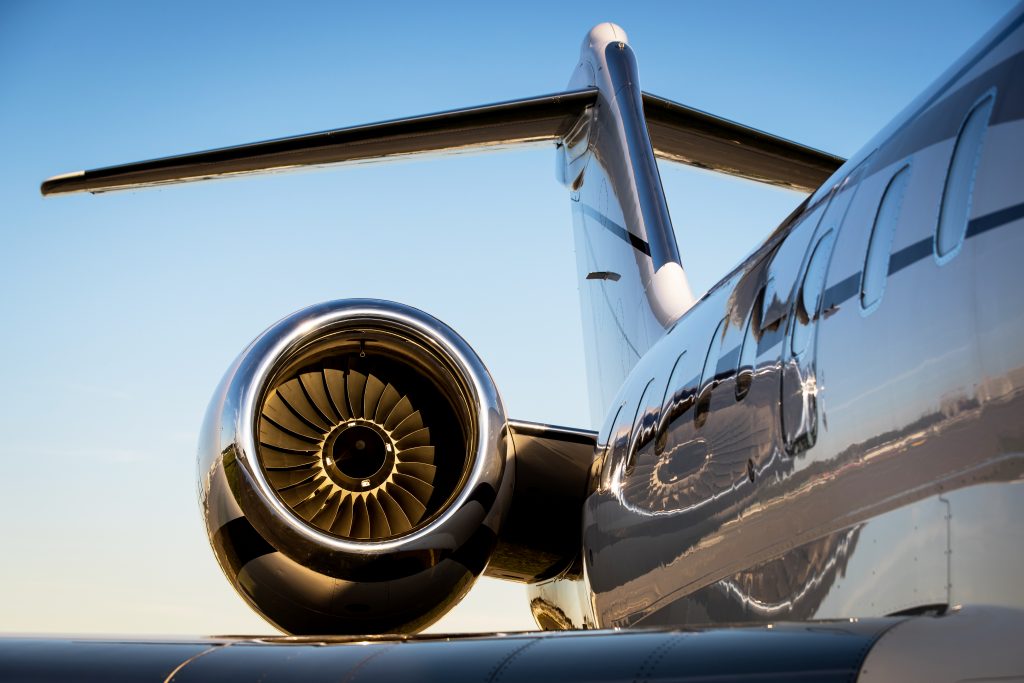 Luftfahrt Business Aviation Matthias von Löwe Bild eines Business Jets Privatjets
